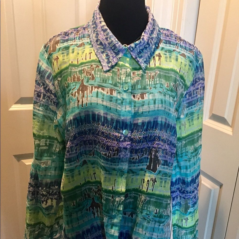 Beautiful blouse by Choices size XL
